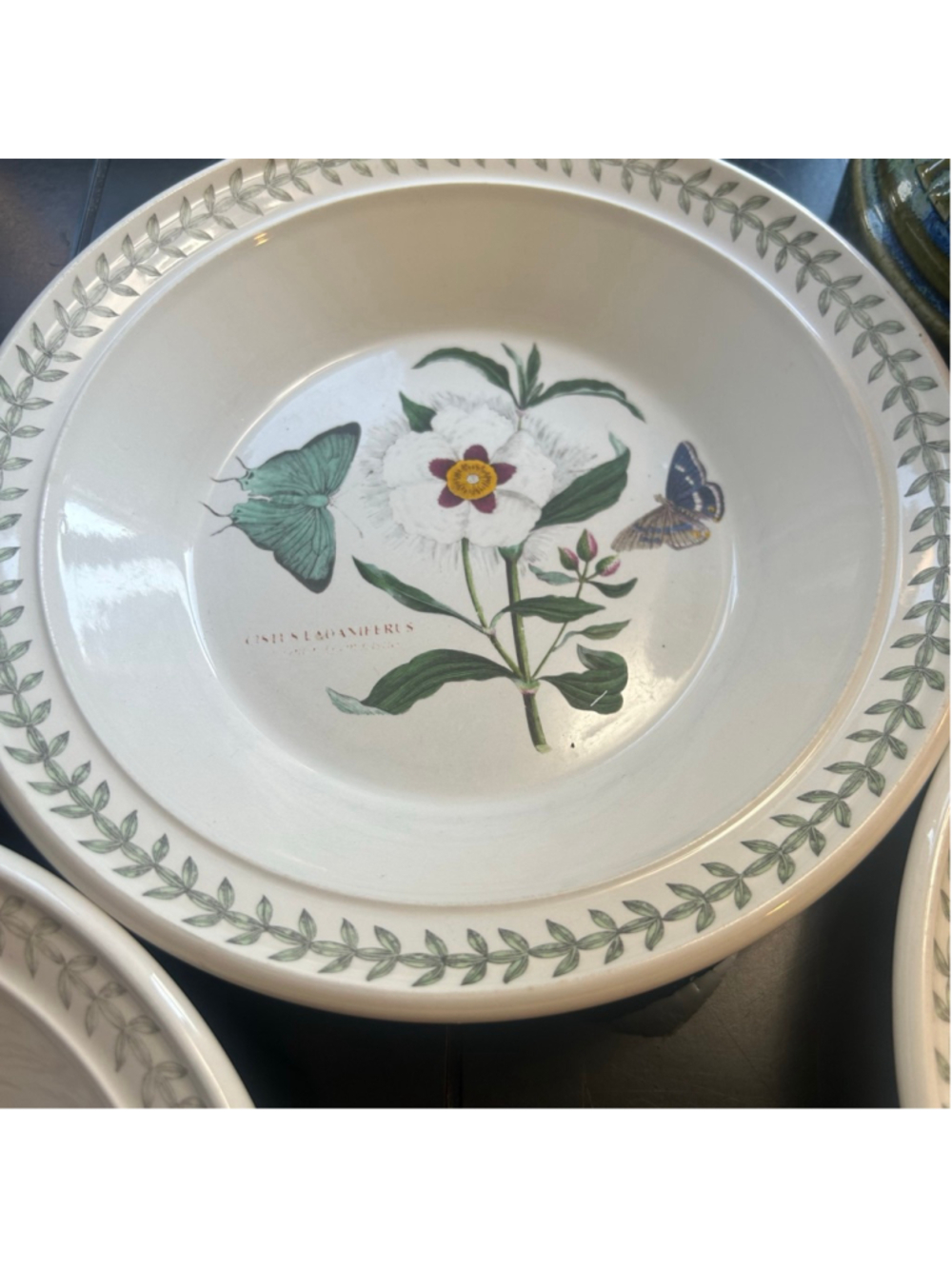 Portmeirion Botanic Garden Ceramic Dinnerware Cereal Soup Bowls 16oz - Picture 2 of 7